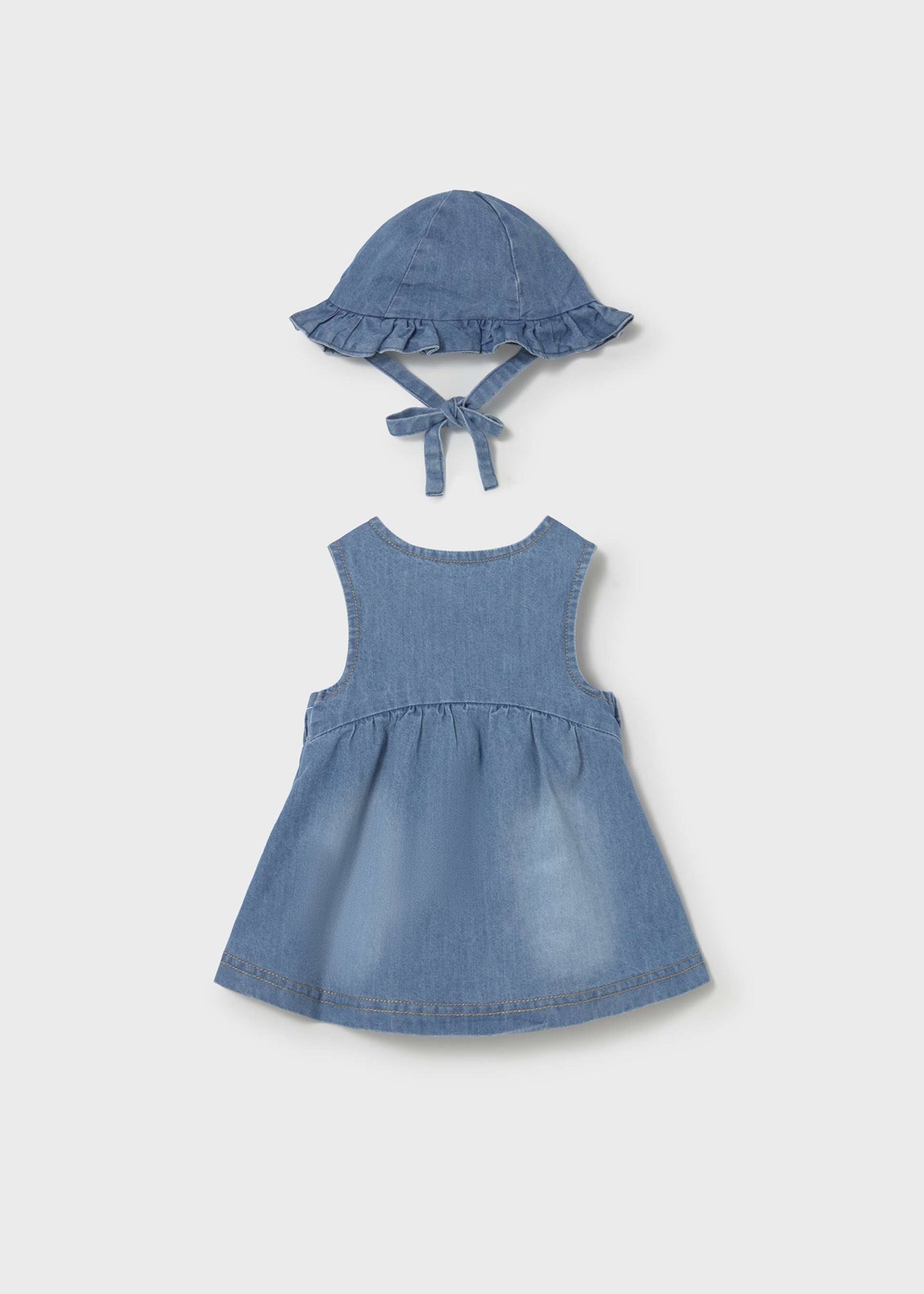 Denim Dress & Hat Set