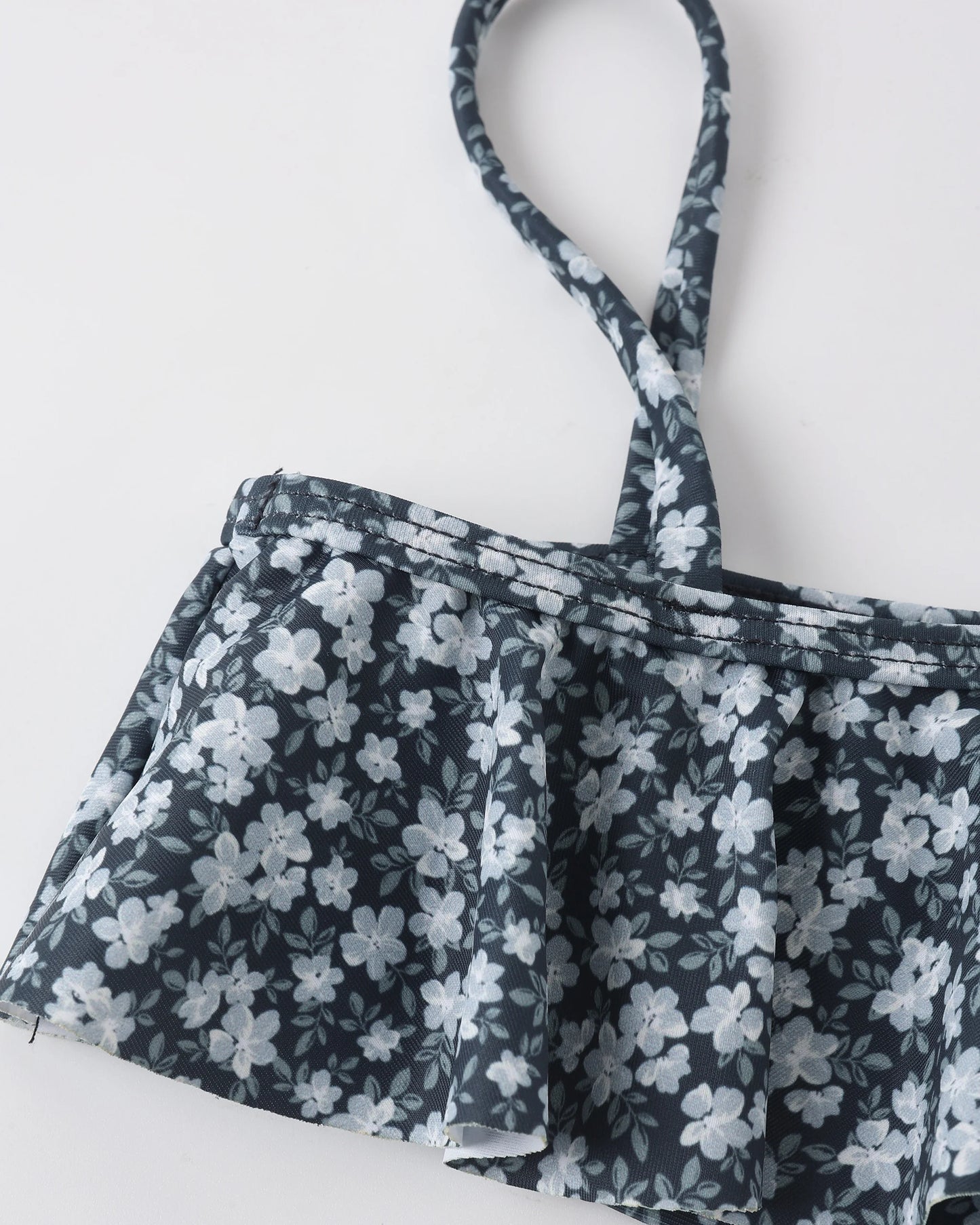Skirted Bikini Navy Floral
