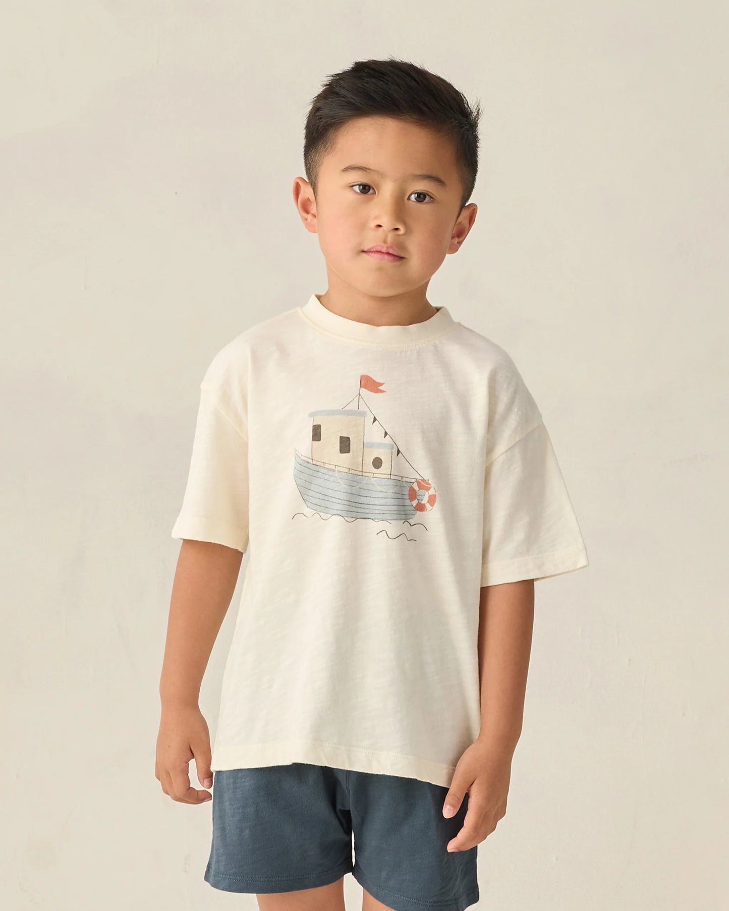 Relaxed Tee Tug Boat