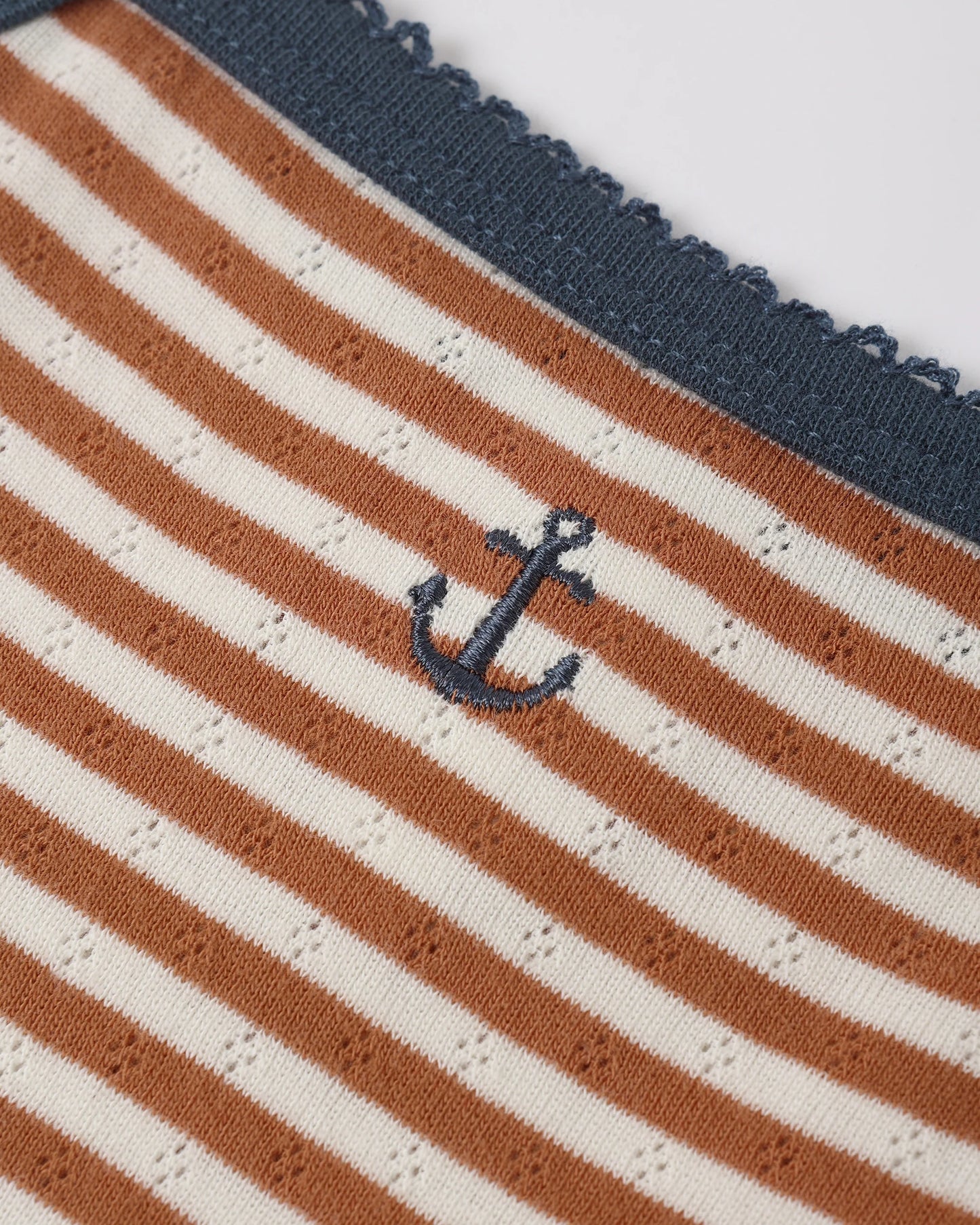 Lea Dress Poppy Stripe