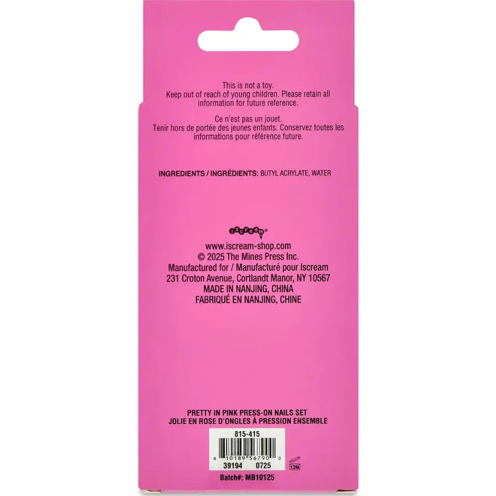 Pretty In Pink Press On Nail Set