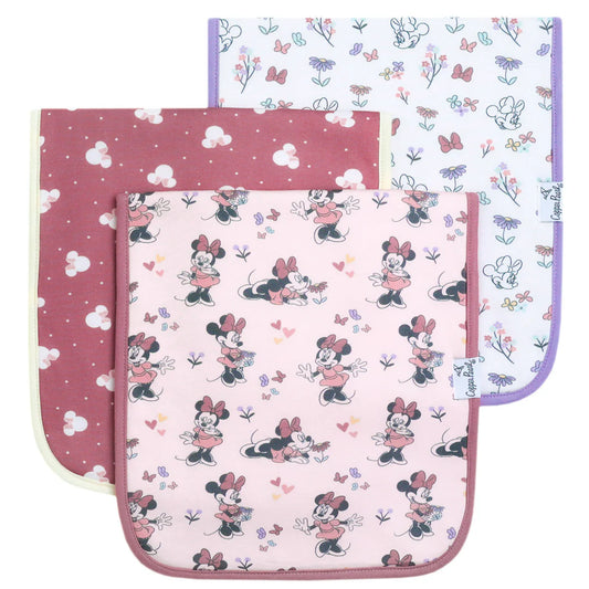 Premium Burp Cloths Minie Mouse