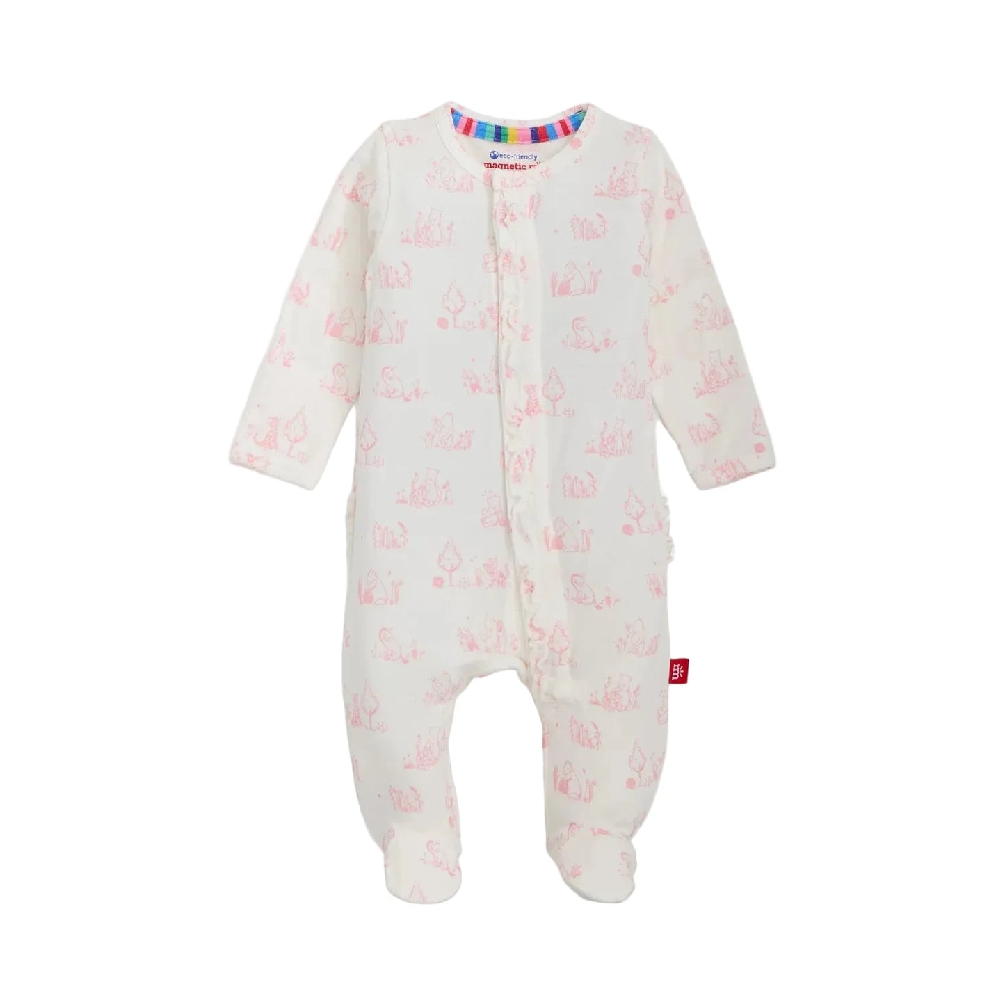 Sweeter Than Hunny Modal Magnetic Ruffle Footie