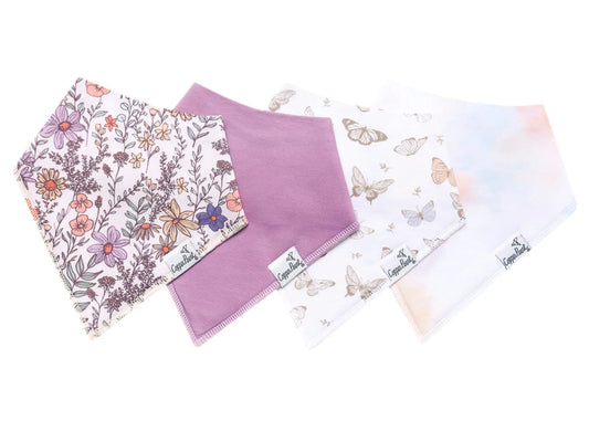 Baby Bandana Bib Set Flora