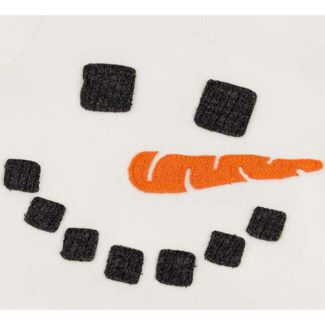 Snowman Face Applique Set