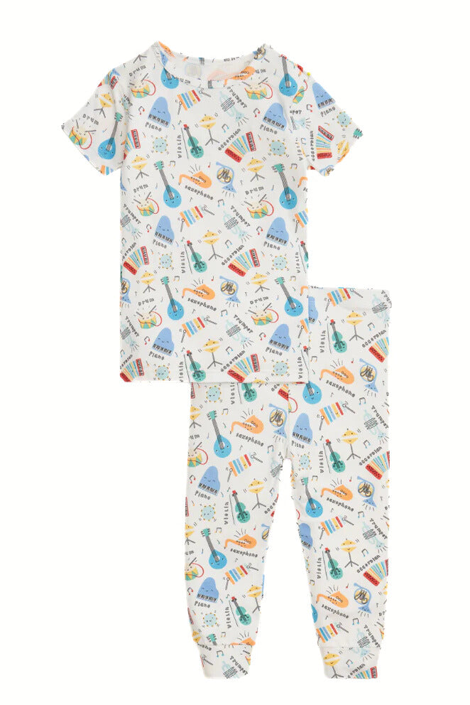 Magnetic Me Bach & Roll Short Sleeve Pajamas