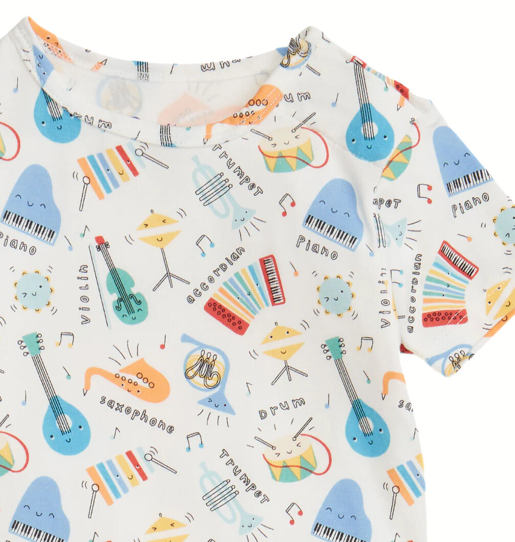 Magnetic Me Bach & Roll Short Sleeve Pajamas