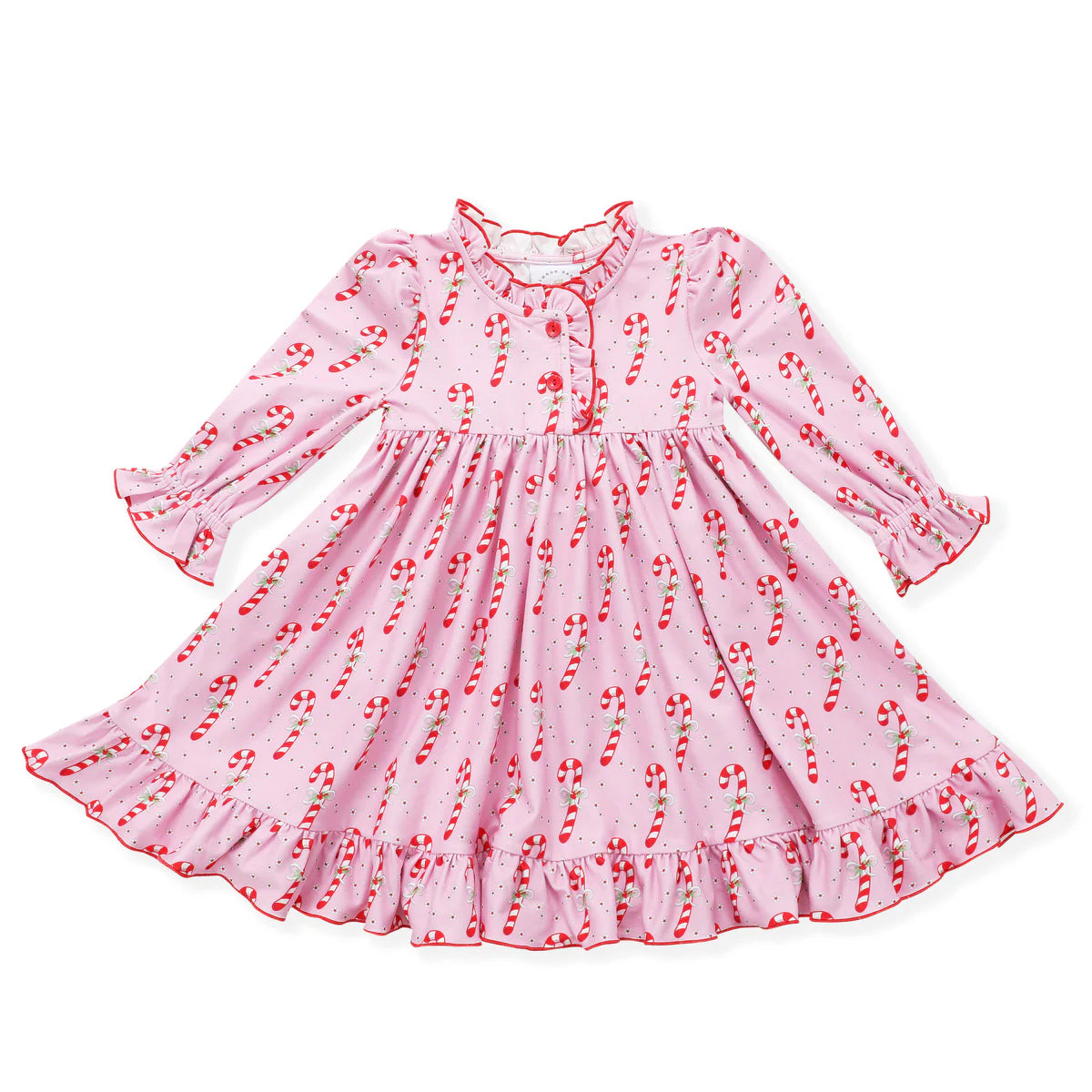 Candy Cane Butterknit Play Dress