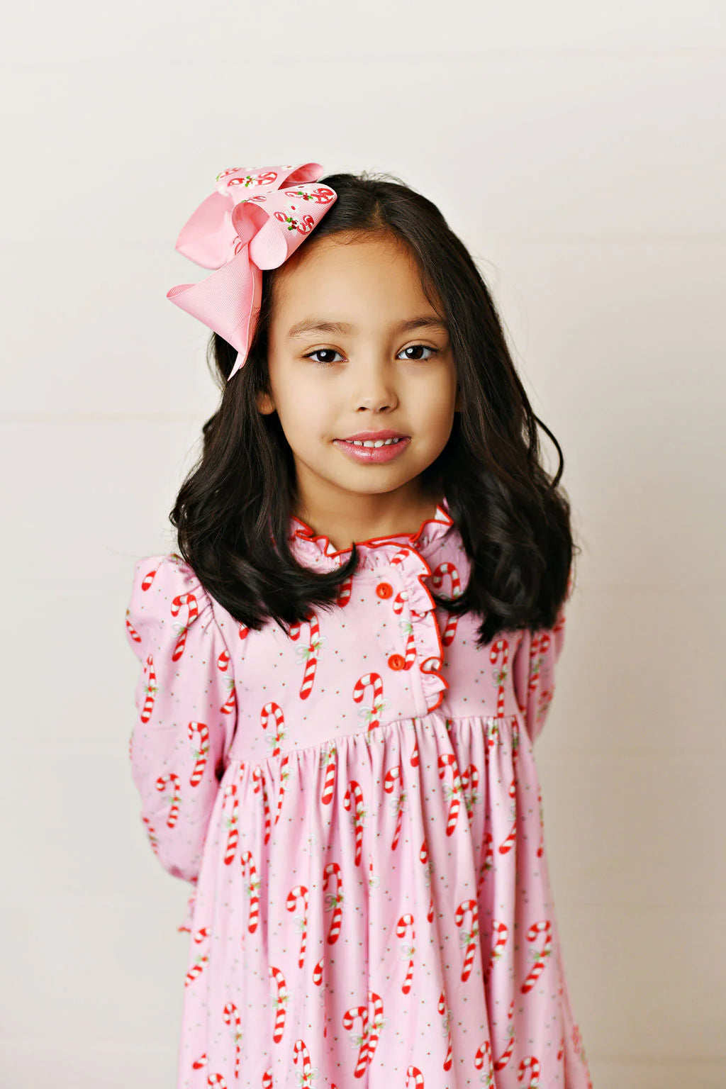 Candy Cane Butterknit Play Dress