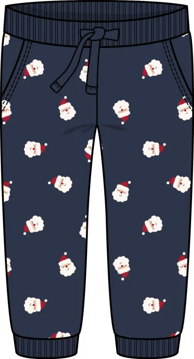 Santa Print Lounge Set