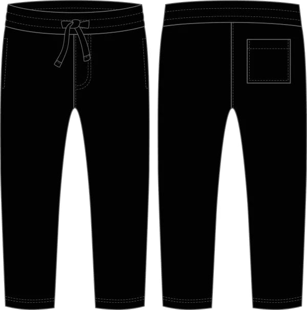 Terry Pant Black