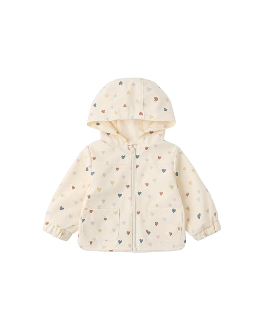 Raincoat Confetti Heart Small