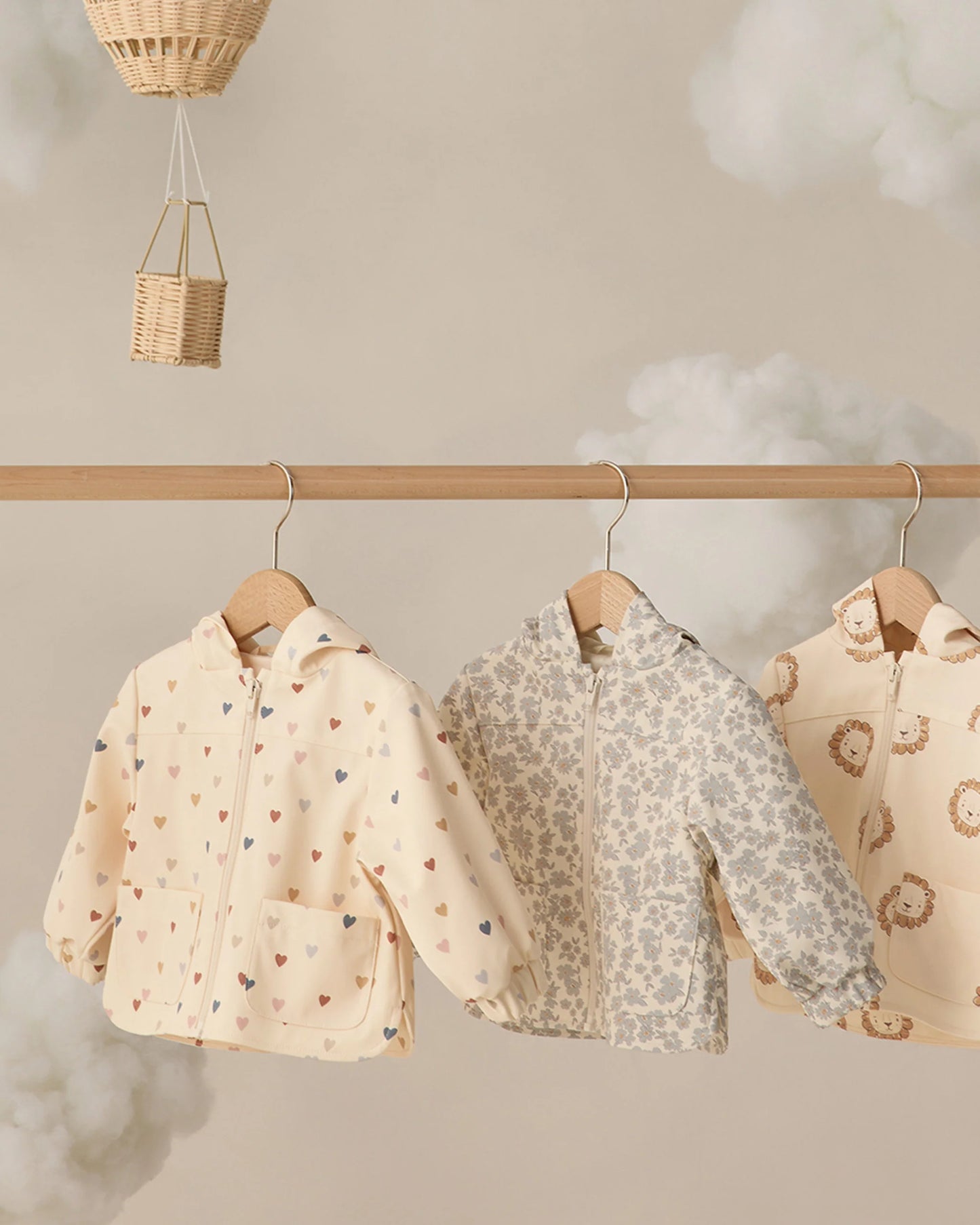 Raincoat Confetti Heart Small