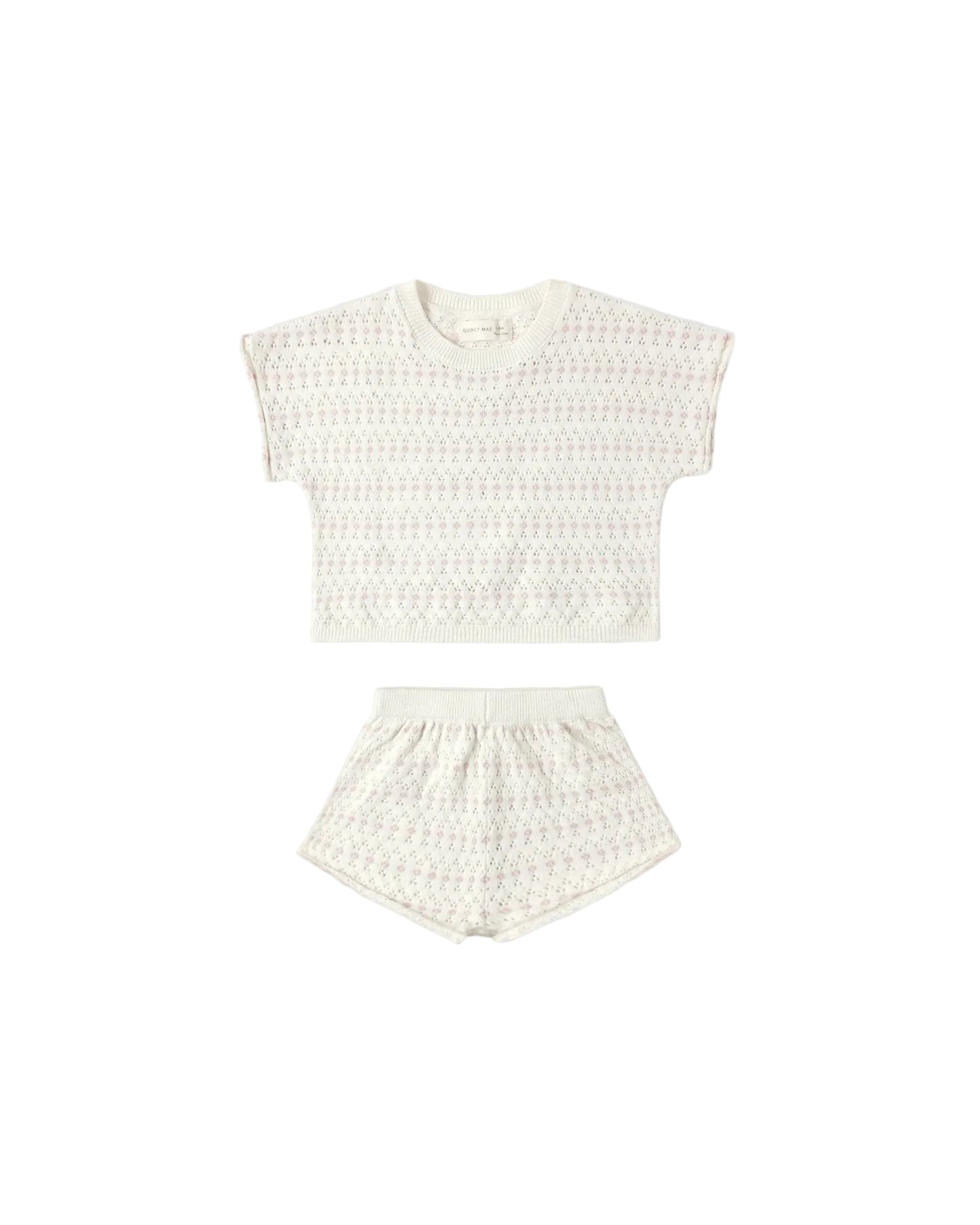 Relaxed Summer Knit Set Ivory