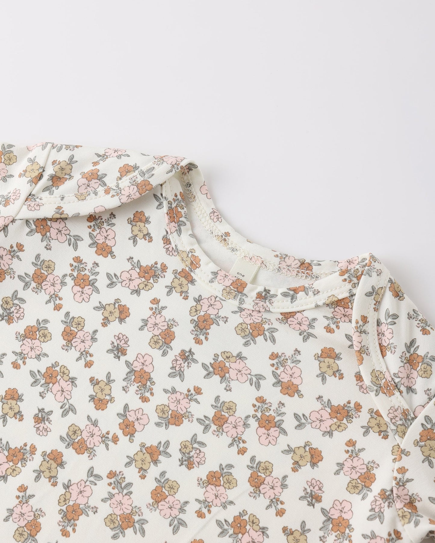 Bamboo Baby Gown + Hat Set Wildflower