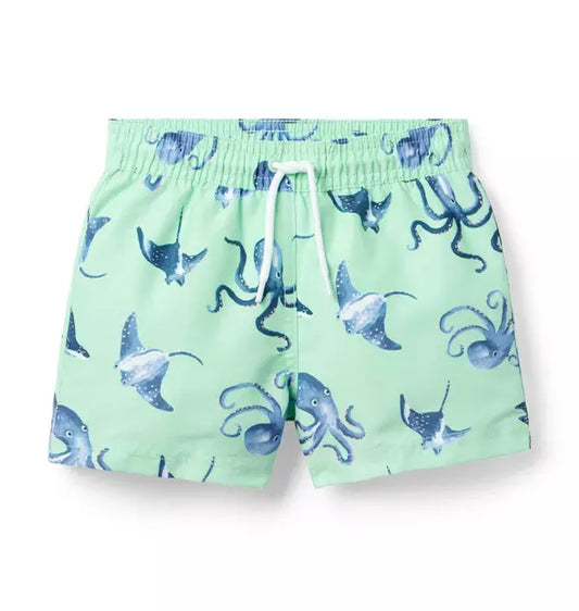 Recycled Sea Friends Swim Trunk