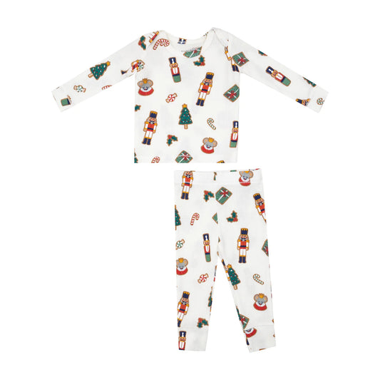 Long Sleeve Loungewear Set Nutcracker Christmas Cookies