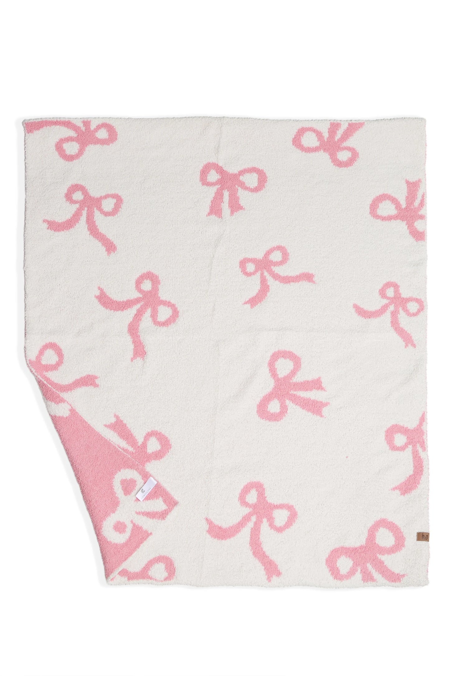 Children’s Bow Pattern Throw Blanket