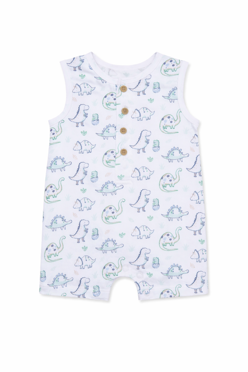 Sleeveless Romper Dino