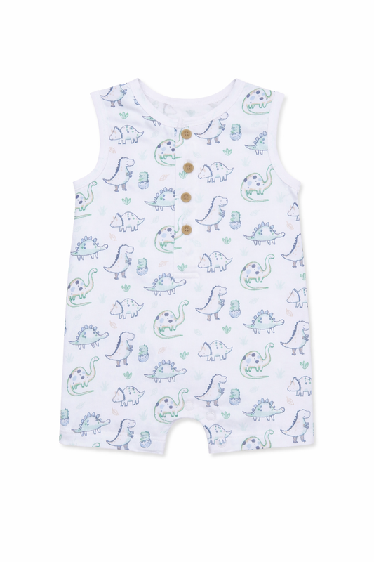 Sleeveless Romper Dino