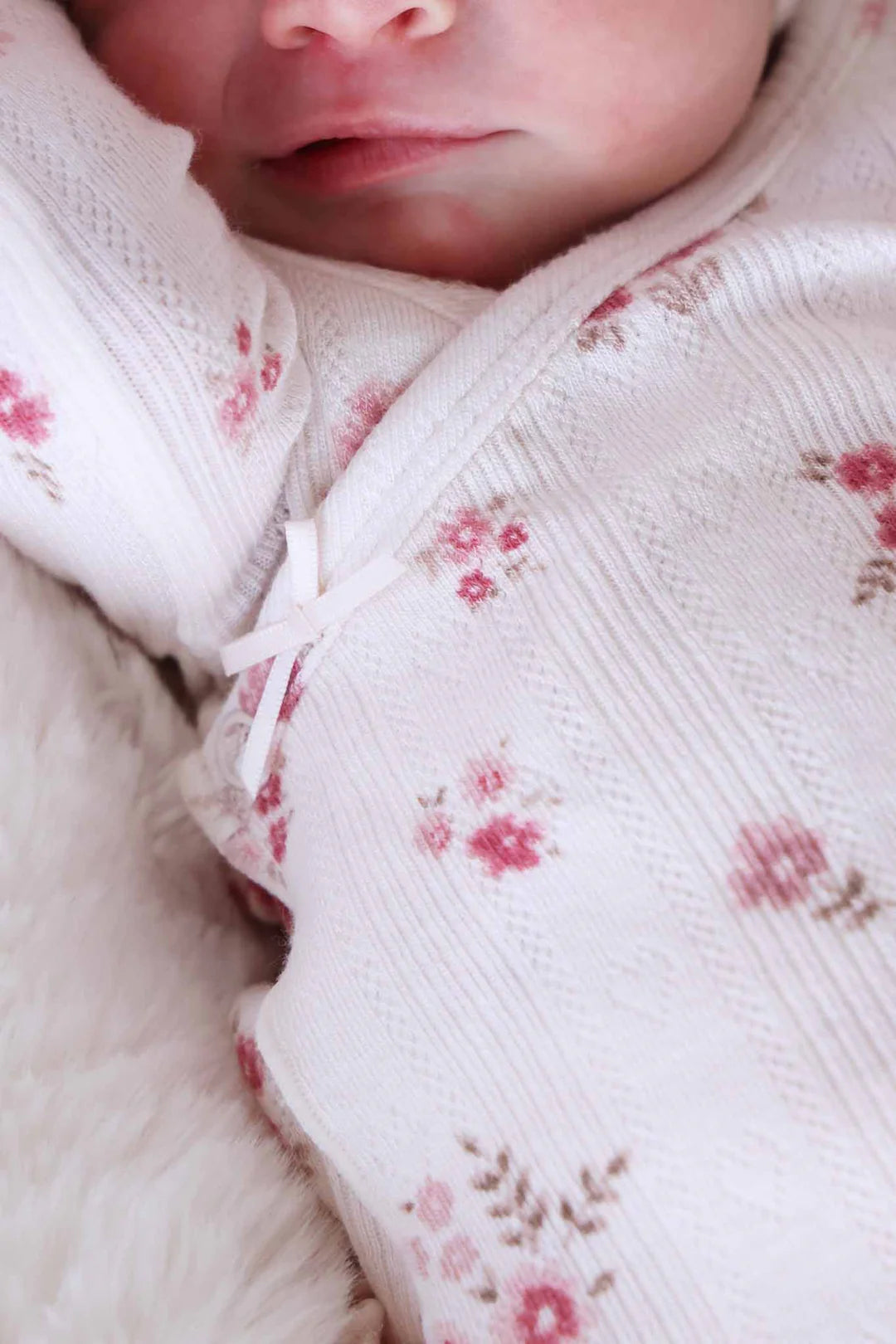 2pc Pointelle Crossover Top & Bottom | Precious Posies