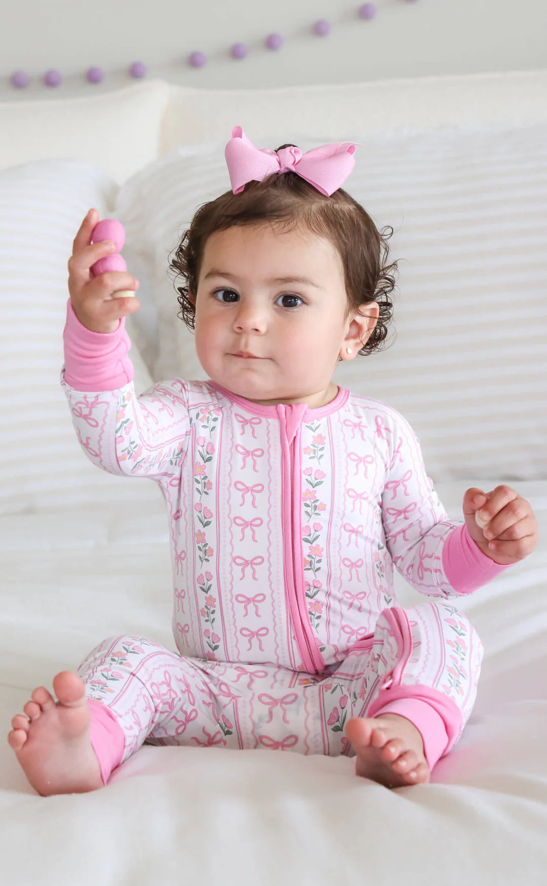 Coquette Garden Convertible Zip Romper