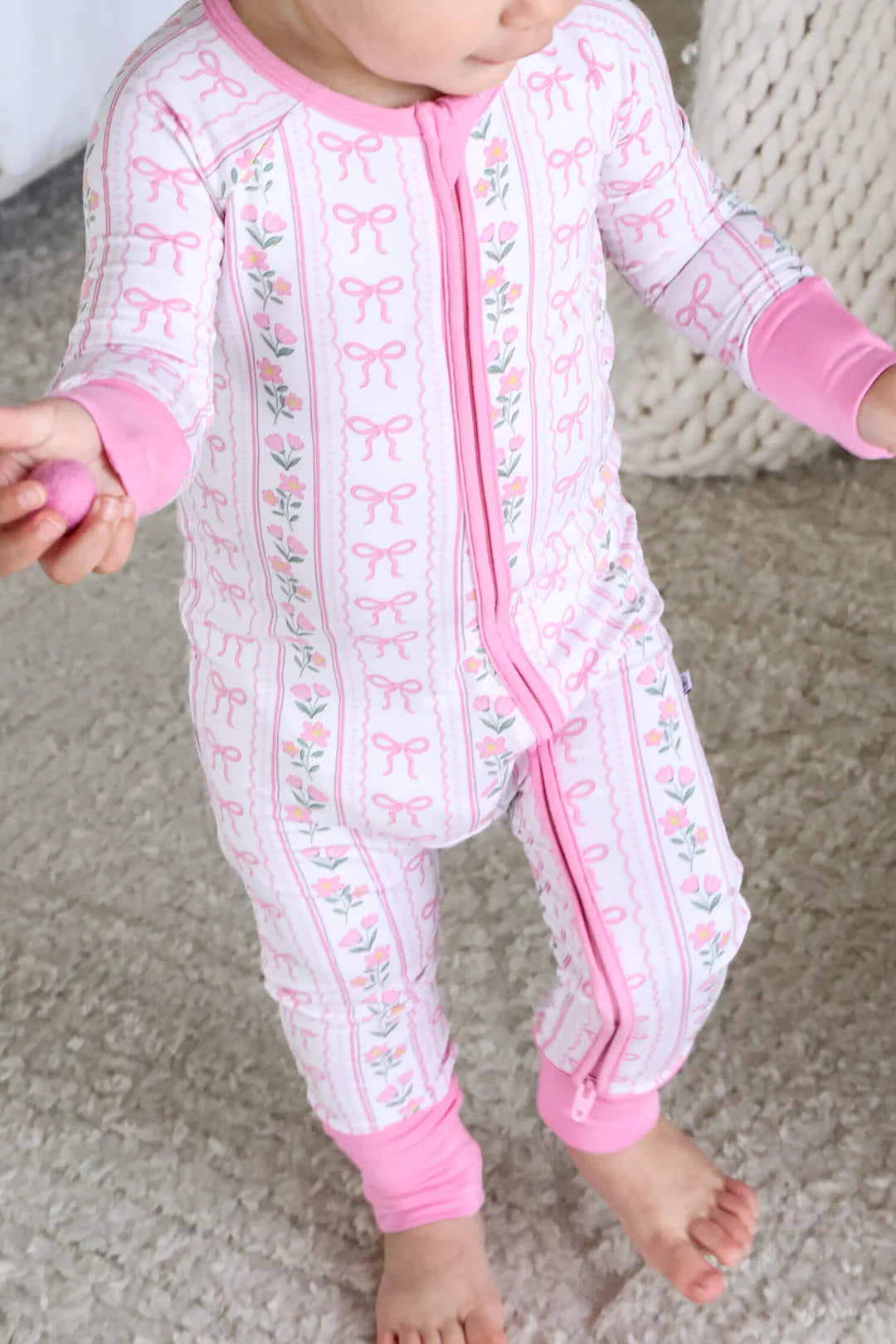 Coquette Garden Convertible Zip Romper