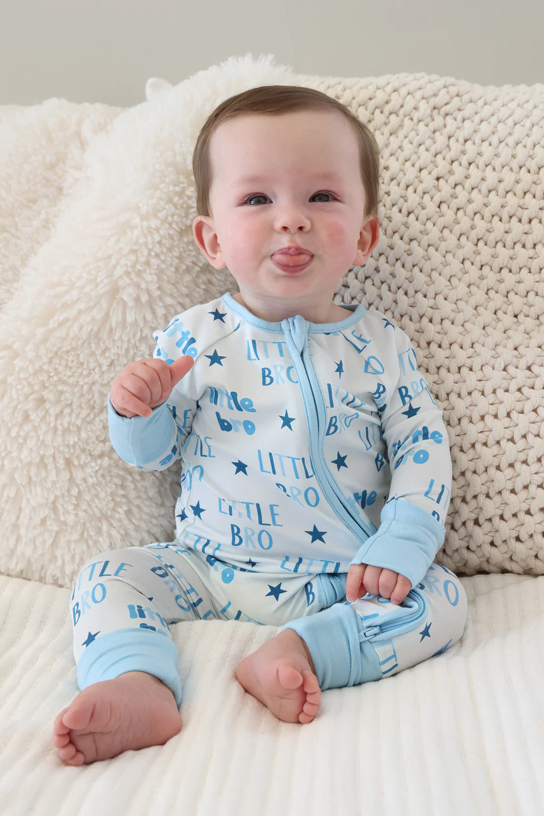 Convertible Zip Romper | Little Bro