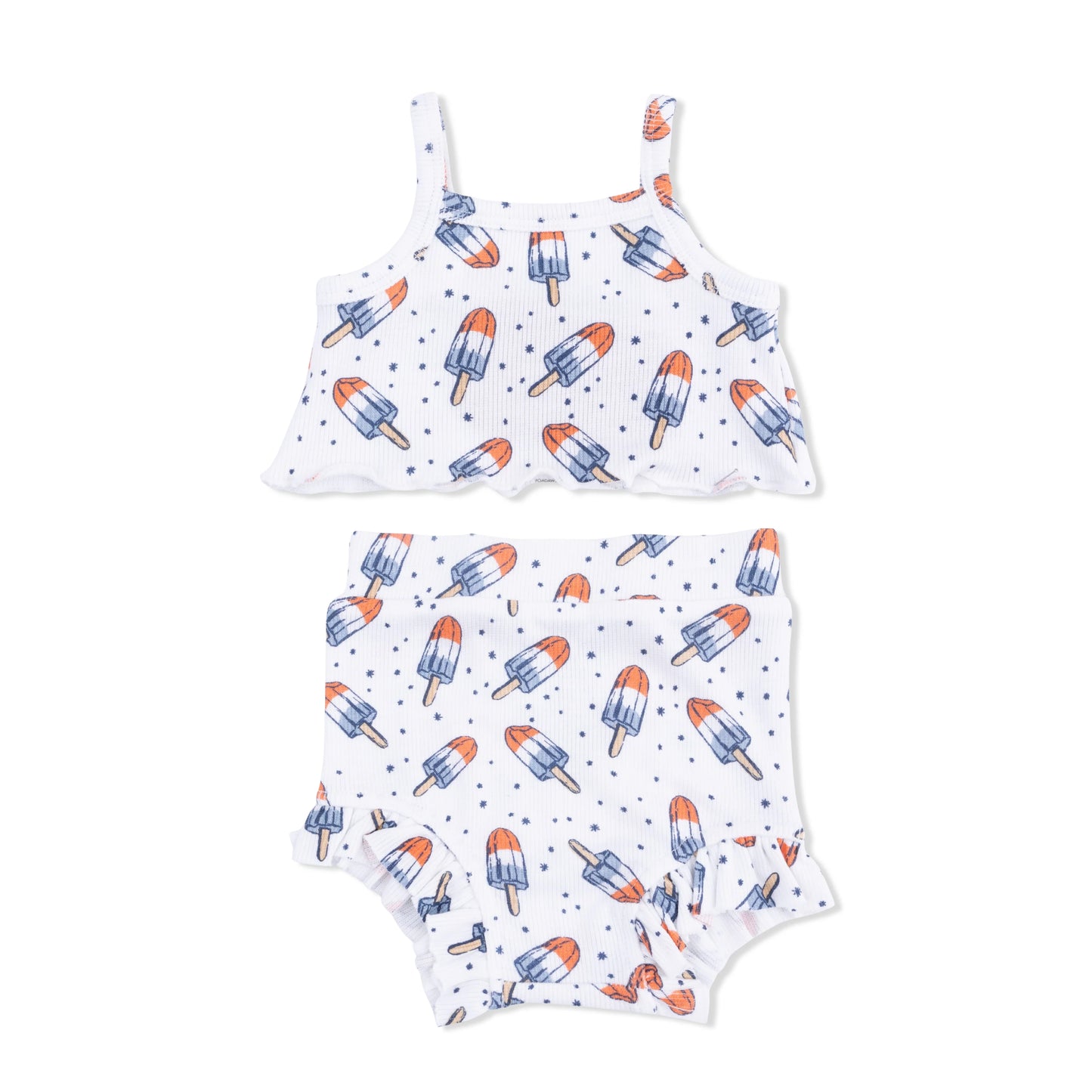 Astro Pop Tank Top & High Waisted Short Set