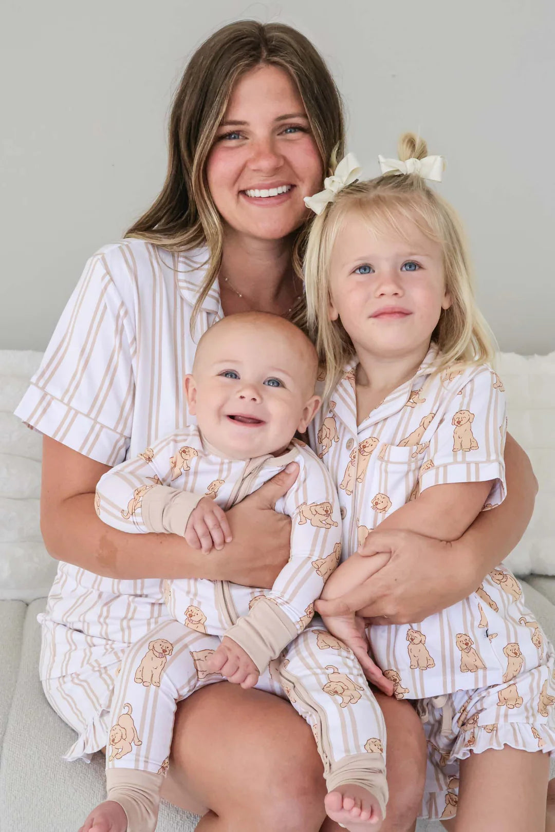 Girl’s Two Piece Short Lounge Set | Ruff Life