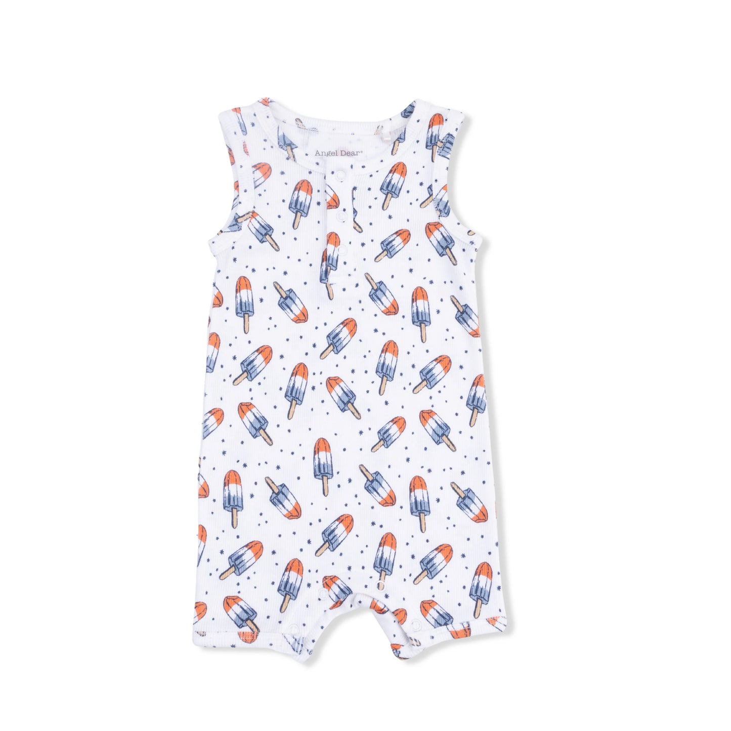 Astro Pop Henley Shortie Romper