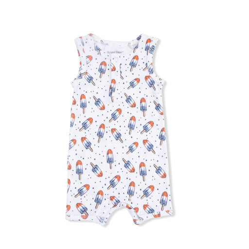 Astro Pop Henley Shortie Romper