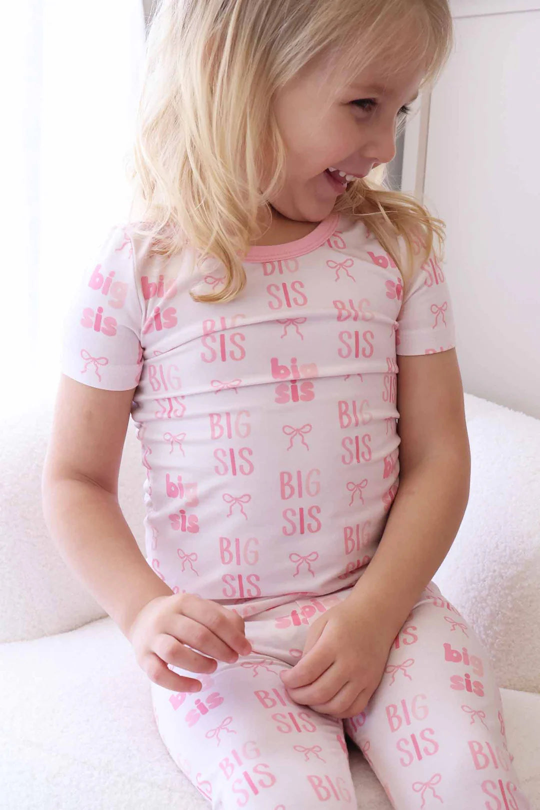 Two Piece Pajama Set | Big Sis
