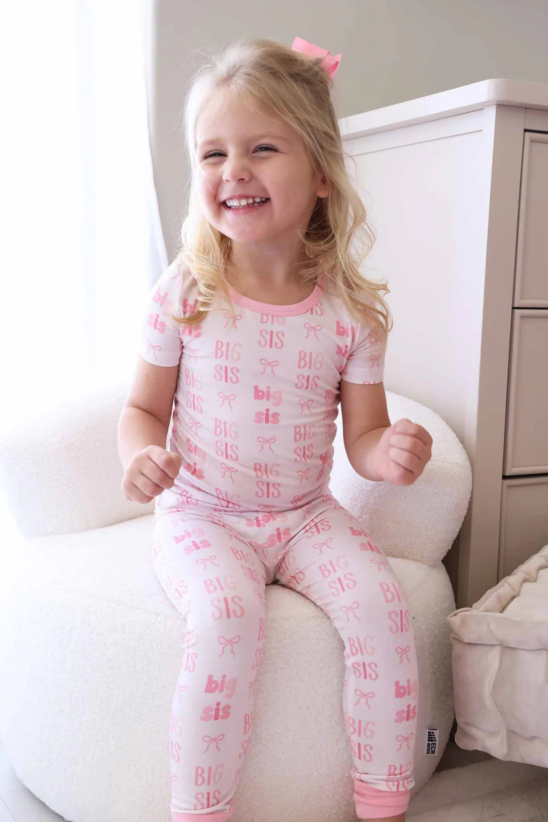 Two Piece Pajama Set | Big Sis