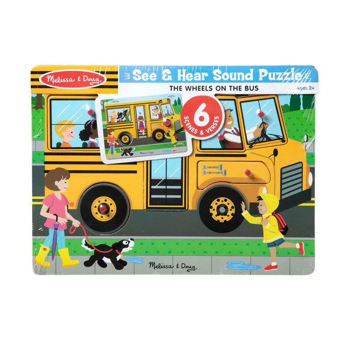 The Wheels On The Bus Sound Puzzle