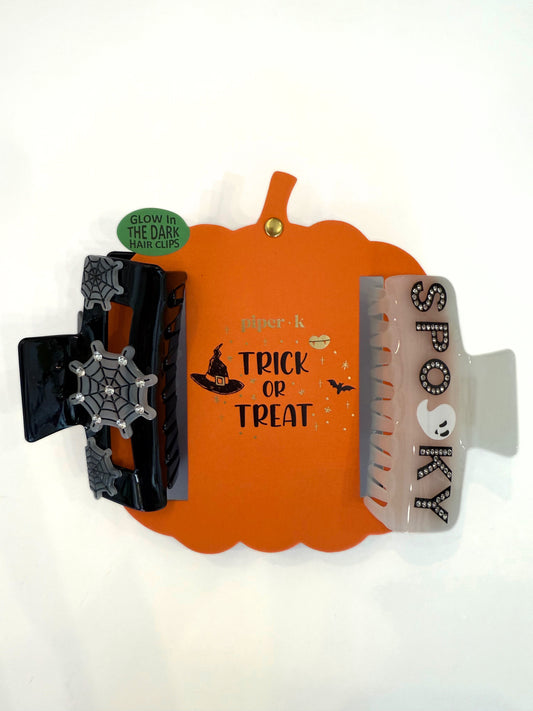 Halloween Spooky Hair Claw Clip