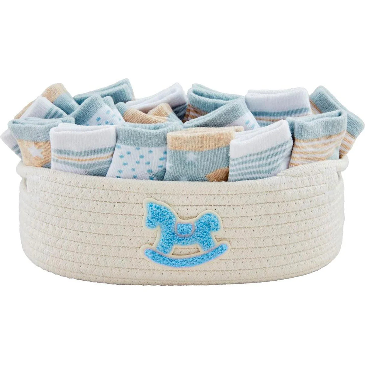Assorted Blue Baby Socks