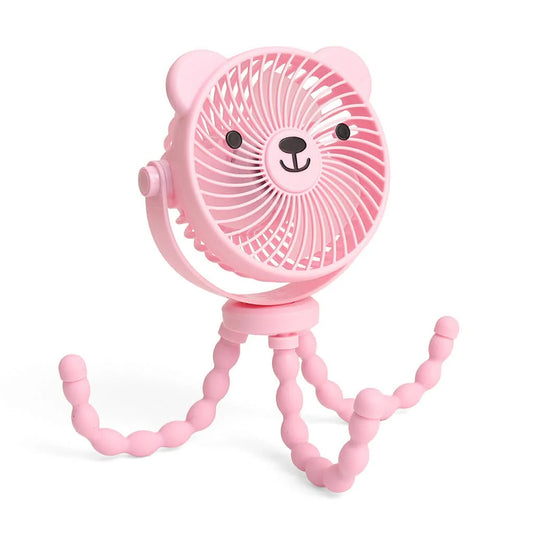 Pink Itzy Breeze 3-Speed Stroller Fan