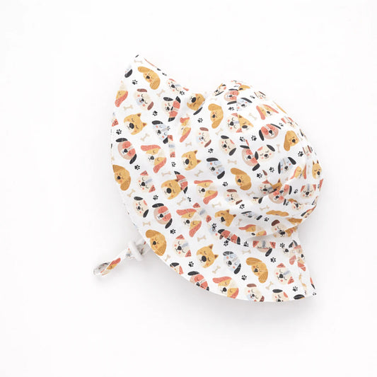 Puppy Bucket Hat Upf 50+ with Adjustable Breakaway Strap