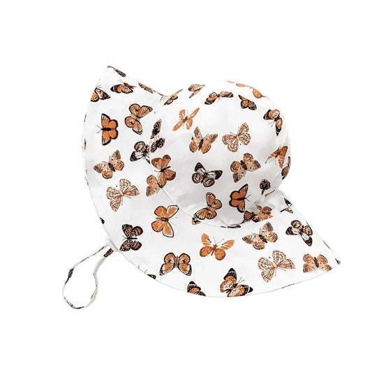 Butterflies Sunhat UPF 50+ with Adjustable Breakaway Strap