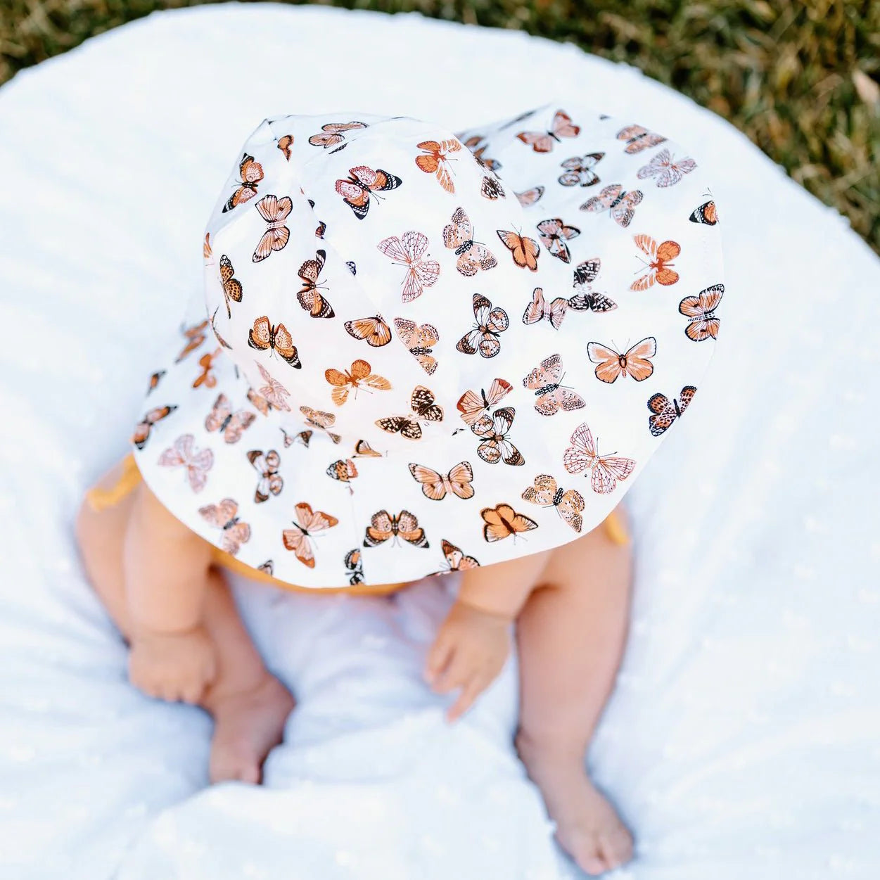 Butterflies Sunhat UPF 50+ with Adjustable Breakaway Strap