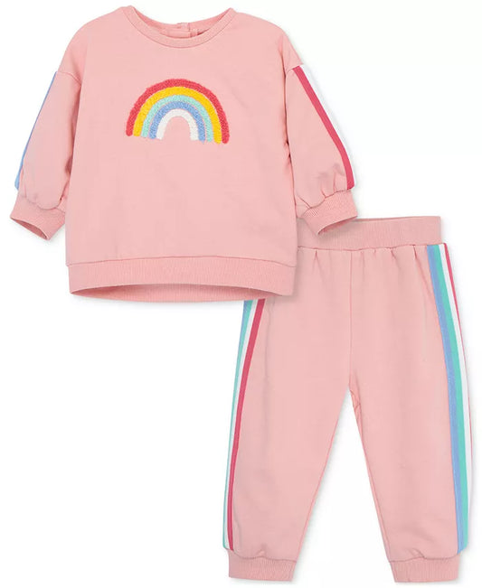 Rainbow Sweatshirt Set