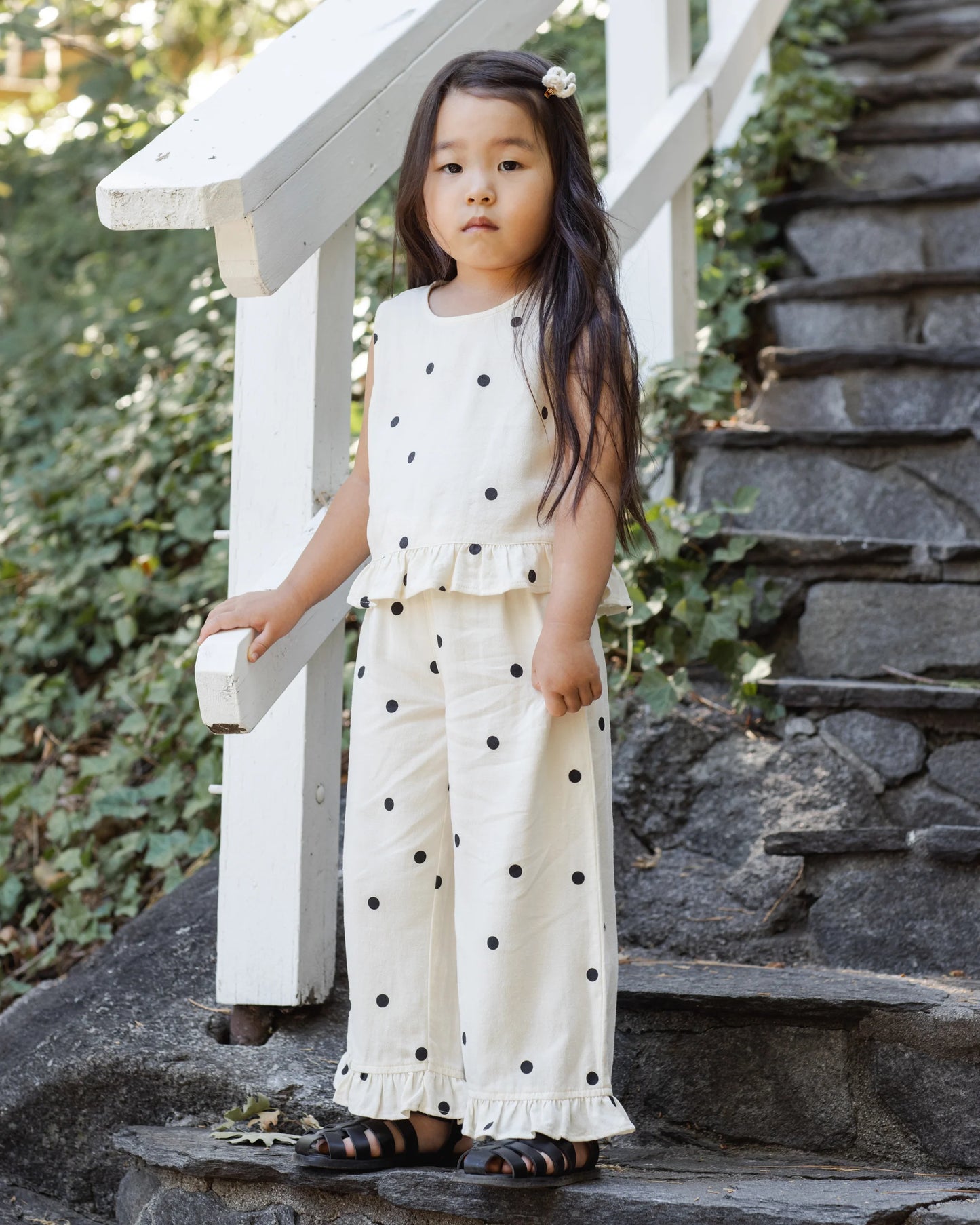 Wide Leg Pant Polka Dot