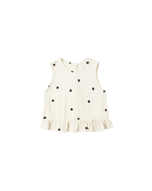 Oceanside Top Polka Dot
