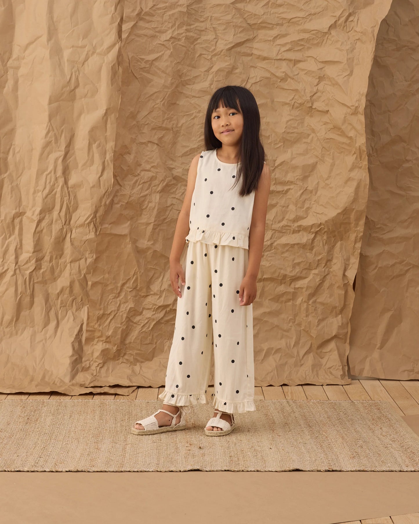 Oceanside Top Polka Dot