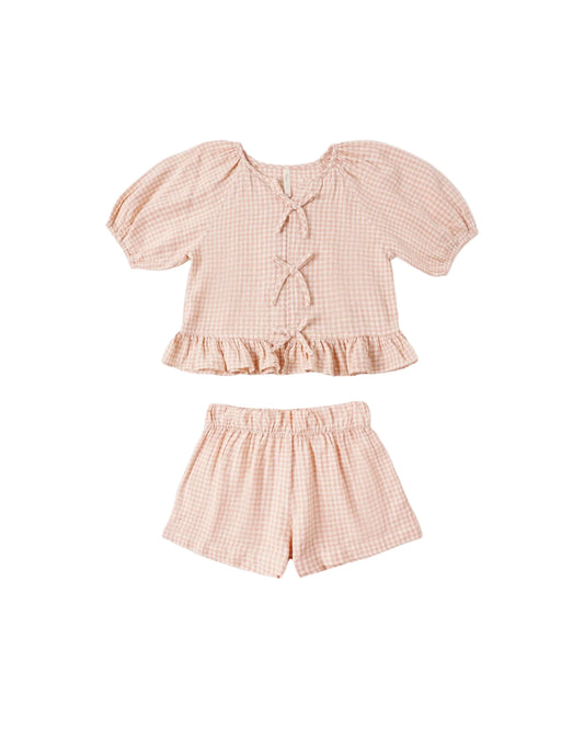 Juniper Set Petal Gingham