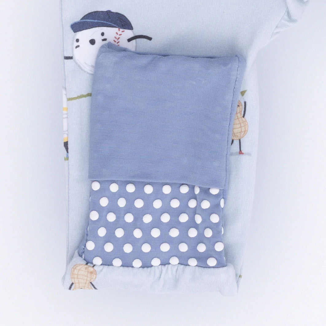Baseballs Playing Baseball Convertible Romper