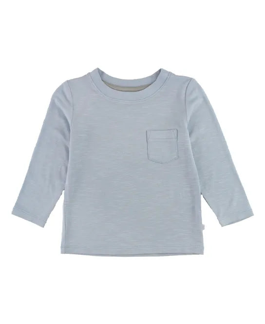 Ultrasoft Knit Long Sleeve Pocket Tee