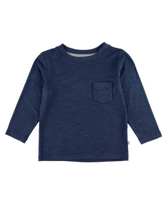 Ultrasoft Knit Long Sleeve Pocket Tee