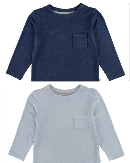 Ultrasoft Knit Long Sleeve Pocket Tee